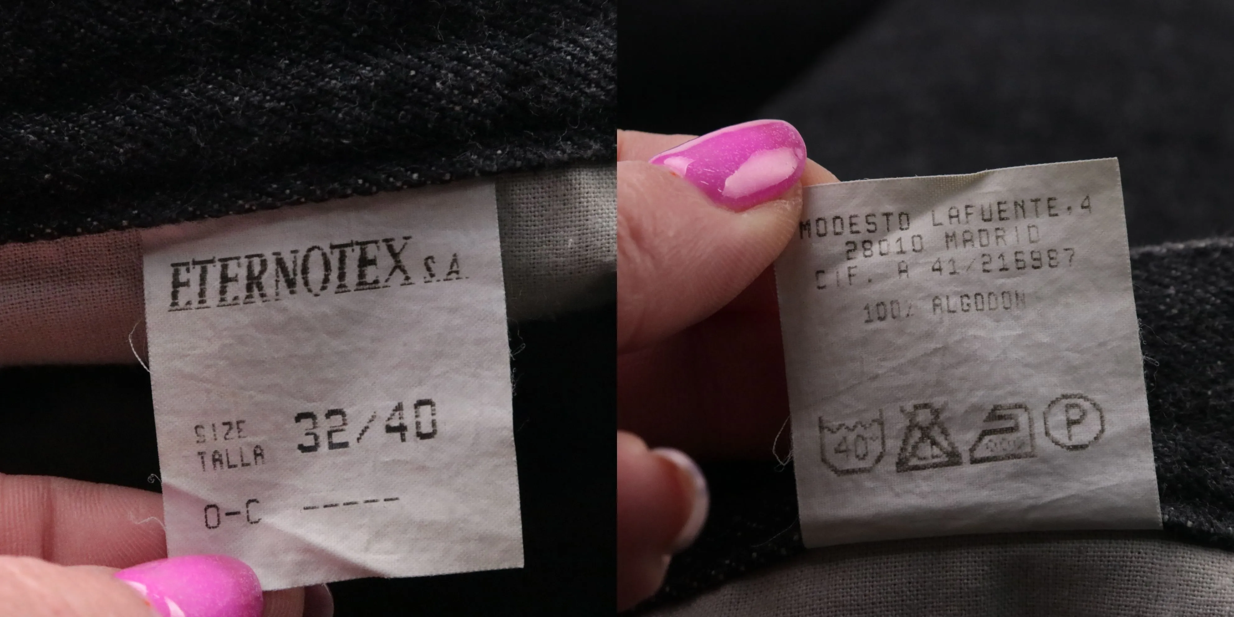 джинсы Eternotex