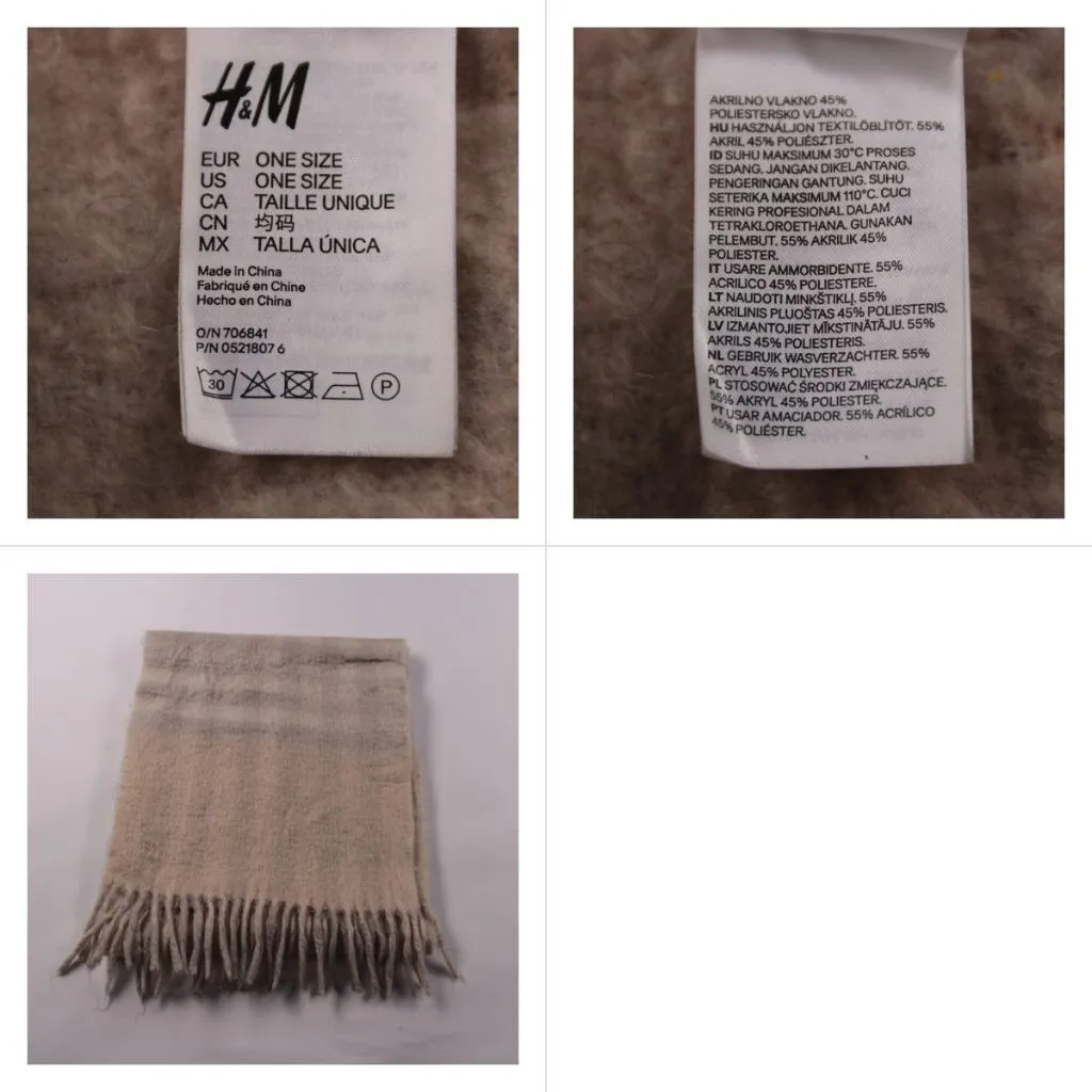 шарф H&M